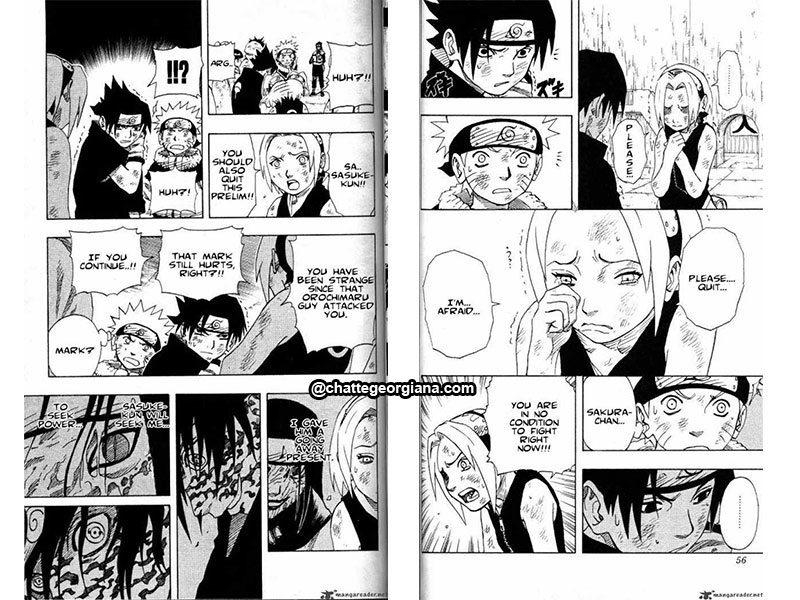 chatte_narusaku-symbolism_3_flowers_in_light_darkness_sakura_worries_about_sasuke_chuunin_exam_preliminaries_naruto