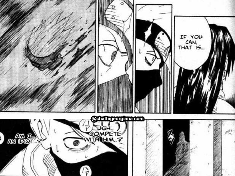 chuunin exams kakashi meets orochimaru