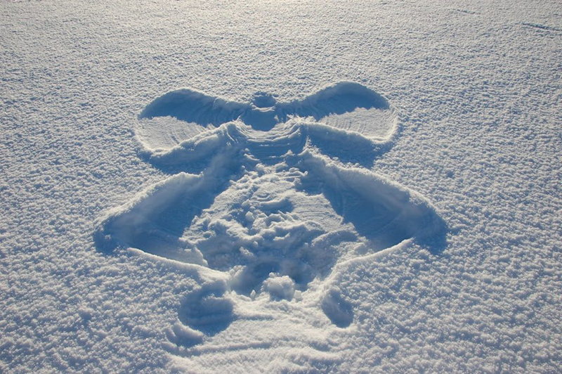 what-reminds-you-of-childhood-snow-angel
